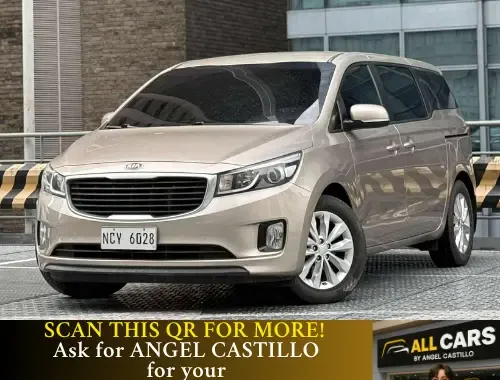 🚨2016 Kia Grand Carnival EX 2.2 Diesel AT 50K ODO! | CALL/PM ANGEL CASTILLO NOW! 📩📲 09186763396