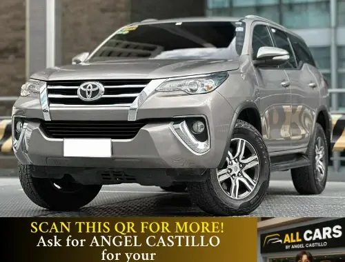 🚨2017 Toyota Fortuner G 4x2 2.4 Diesel AT 230K ALL-IN DP|CALL/PM ANGEL CASTILLO NOW!📩📲09186763396