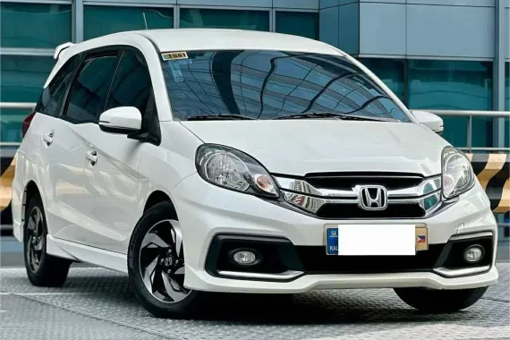 2015 Honda Mobilio 1.5 RS Gas Automatic ✅63K ALL IN🔥🙋🏻‍♂️𝐂𝐀𝐑𝐋 𝐁𝐎𝐍𝐍𝐄𝐕𝐈𝐄📲0938 458 8779