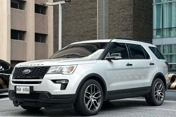 2018 Ford Explorer 3.5 Ecoboost 4x4 V6 Sport A/t Gas 🔥JESSEN MENDOZA🙋‍♂️☎️09279850198