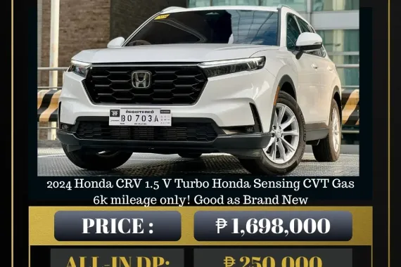 2024 Honda CRV 1.5 V Turbo Honda Sensing CVT Gas 🔥𝐉𝐄𝐒𝐒𝐄𝐍 𝐌𝐄𝐍𝐃𝐎𝐙𝐀🙋‍♂️☎️  09279850198