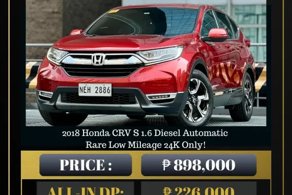 2018 Honda CRV S 1.6 Diesel Automatic 🔥𝐉𝐄𝐒𝐒𝐄𝐍 𝐌𝐄𝐍𝐃𝐎𝐙𝐀🙋‍♂️☎️  09279850198