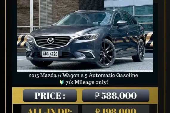 2015 Mazda 6 Wagon 2.5 Automatic Gasoline 🔥𝐉𝐄𝐒𝐒𝐄𝐍 𝐌𝐄𝐍𝐃𝐎𝐙𝐀🙋‍♂️☎️  09279850198