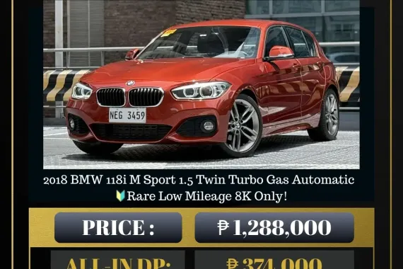 2018 BMW 118i M Sport 1.5 Twin Turbo🔥𝐉𝐄𝐒𝐒𝐄𝐍 “𝑲𝒂𝒌𝒐𝒕𝒔𝒆” 𝐌𝐄𝐍𝐃𝐎𝐙𝐀🙋‍♂️☎️09279850198