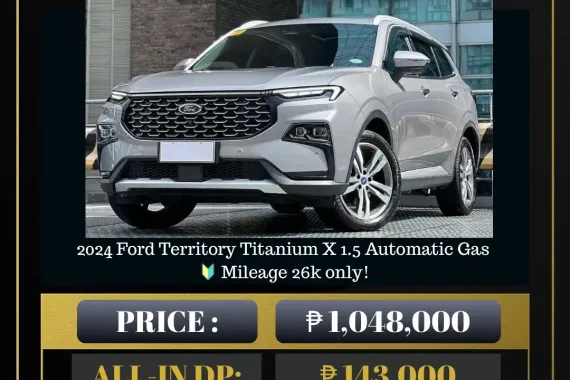 2024 Ford Territory Titanium X 1.5 Automatic 🔥𝐉𝐄𝐒𝐒𝐄𝐍 𝐌𝐄𝐍𝐃𝐎𝐙𝐀🙋‍♂️☎️  09279850198