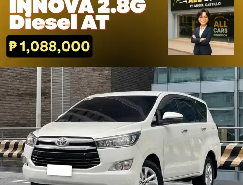 🚨2021 TOYOTA INNOVA 2.8G DSL AT 38K ODO ONLY! | CALL/PM ANGEL CASTILLO NOW! 📩📲 09186763396