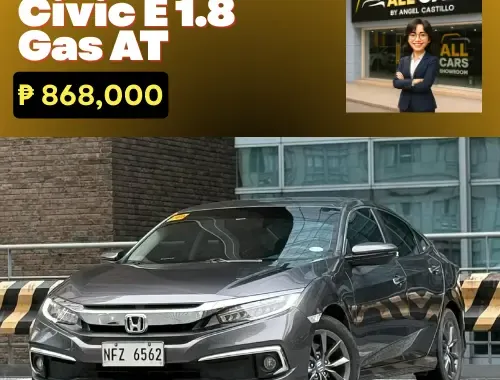 🚨2020 Honda Civic E 1.8 Gas AT 28k ODO ONLY! | CALL/PM ANGEL CASTILLO NOW! 📩📲 09186763396