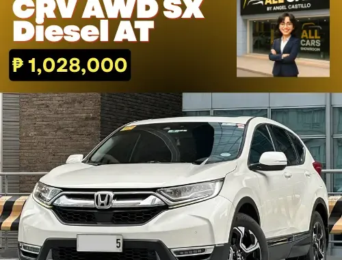 🚨2018 Honda CRV AWD SX Diesel AT Top of the Line! | CALL/PM ANGEL CASTILLO NOW! 📩📲 09186763396