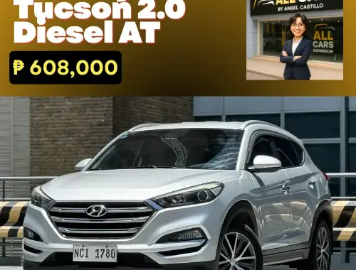 🚨2016 Hyundai Tucson 2.0 Diesel AT 65K ODO ONLY!  | CALL/PM ANGEL CASTILLO NOW! 📩📲 09186763396