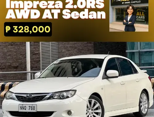 🚨2010 Subaru Imrezza 2.0RS AWD A/T Sedan | CALL/PM ANGEL CASTILLO NOW! 📩📲 09186763396