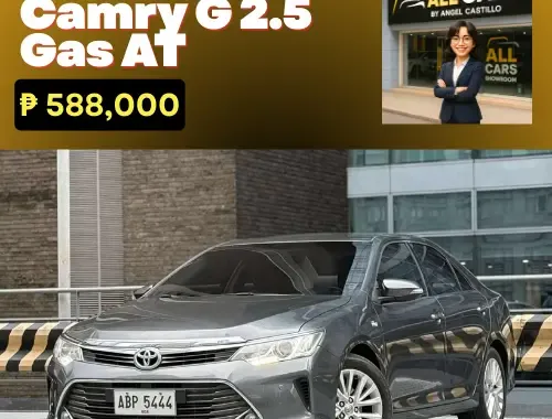 🚨2015 Toyota Camry G 2.5 Gas AT Rare 45K ODO ONLY! | CALL/PM ANGEL CASTILLO NOW! 📩📲 09186763396