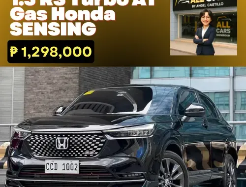 🚨2023 Honda HRV 1.5 RS Turbo AT  Gas Honda SENSING | CALL/PM ANGEL CASTILLO NOW! 📩📲 09186763396
