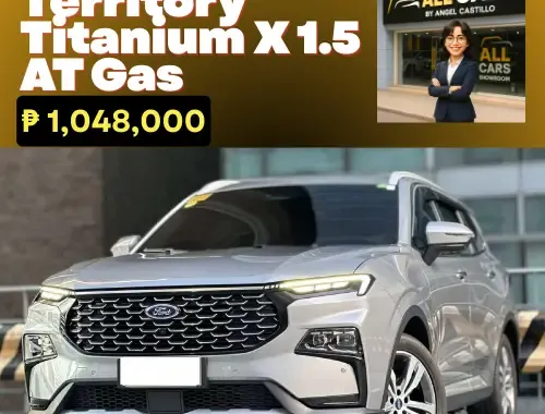 🚨2024 Ford Territory Titanium X 1.5 AT Gas 185K DP! | CALL/PM ANGEL CASTILLO NOW! 📩📲 09186763396