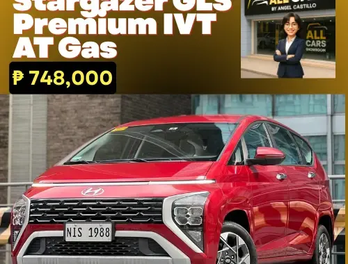 🚨2023 Hyundai Stargazer GLS Premium IVT AT Gas | CALL/PM ANGEL CASTILLO NOW! 📩📲 09186763396