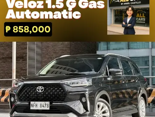 🚨2022 Toyota Veloz 1.5 G Gas AT 59k ALL IN DP! | CALL/PM ANGEL CASTILLO NOW! 📩📲 09186763396