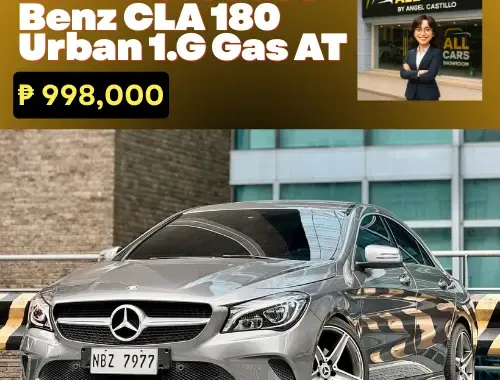 🚨2017 Mercedes Benz CLA 180 Urban 1.G Gas AT 44K ODO! | CALL/PM ANGEL CASTILLO NOW! 📩📲09186763396