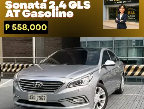 🚨2015 Hyundai Sonata 2.4 GLS AT Gasoline 11K ODO ONLY!| CALL/PM ANGEL CASTILLO NOW!📩📲 09186763396