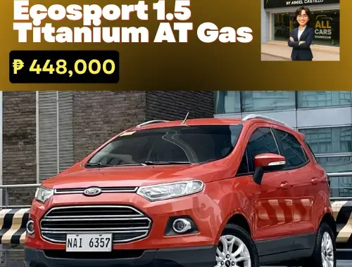 🚨HOT!! 2018 Ford Ecosport 1.5 Titanium AT Gasoline | CALL/PM ANGEL CASTILLO NOW! 📩📲 09186763396