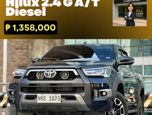 🚨HOT! 2024 Toyota Hilux 2.4 G AT Diesel 14K ODO ONLY! | CALL/PM ANGEL CASTILLO NOW 📩📲 09186763396