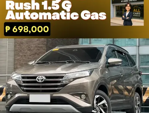 🚨2019 Toyota Rush 1.5 G Automatic Gas 61k ODO ONLY! | CALL/PM ANGEL CASTILLO NOW! 📩📲 09186763396