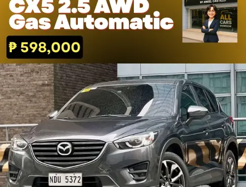 🚨2016 Mazda CX5 2.5 AWD Gas Automatic 99K ALL-IN DP! | CALL/PM ANGEL CASTILLO NOW! 📩📲 09186763396