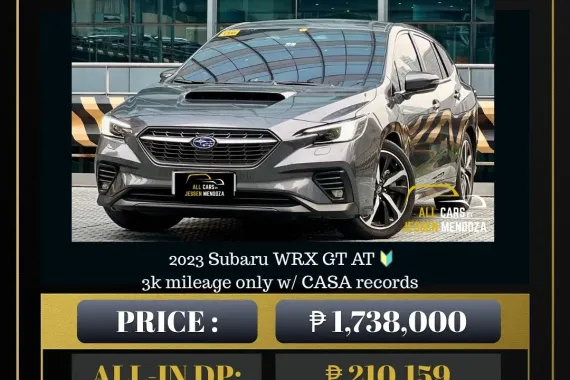 2023 Subaru WRX GT Au🔰CALL NOW  ☎️09279850198/ JESSEN “KAKOTSE “MENDOZA