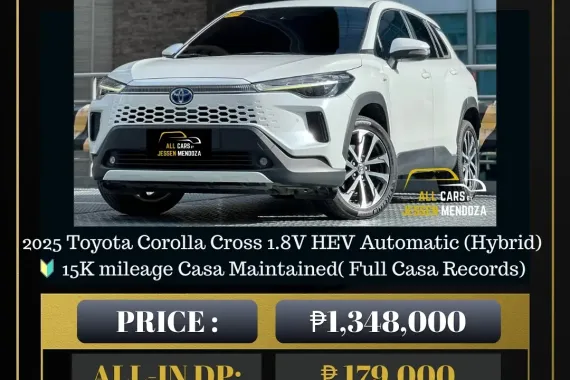 2025 Toyota Corolla Cross 1.8V HEV AT (Hybrid) 🔥𝐉𝐄𝐒𝐒𝐄𝐍 𝐌𝐄𝐍𝐃𝐎𝐙𝐀🙋‍♂️☎️  09279850198