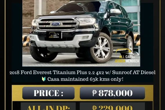 2018 Ford Everest Titanium Plus 2.2 4x2 🔥𝐉𝐄𝐒𝐒𝐄𝐍 𝐌𝐄𝐍𝐃𝐎𝐙𝐀🙋‍♂️☎️  09279850198