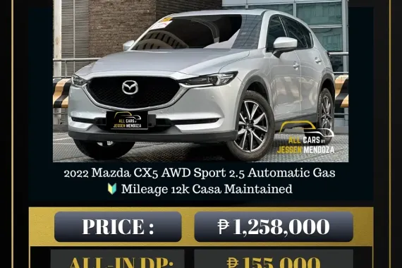 2022 Mazda CX5 AWD Sport 2.5 Automatic Gas 🔥𝐉𝐄𝐒𝐒𝐄𝐍 𝐌𝐄𝐍𝐃𝐎𝐙𝐀🙋‍♂️☎️  09279850198
