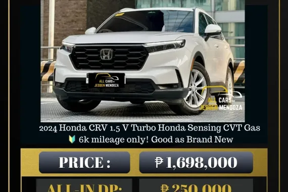 2024 Honda CRV 1.5 V Turbo Honda Sensing CVT Gas 🔥𝐉𝐄𝐒𝐒𝐄𝐍 𝐌𝐄𝐍𝐃𝐎𝐙𝐀🙋‍♂️☎️  09279850198