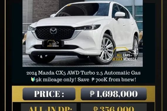 2024 Mazda CX5 AWD Turbo 2.5 Automatic Gas 🔥𝐉𝐄𝐒𝐒𝐄𝐍 𝐌𝐄𝐍𝐃𝐎𝐙𝐀🙋‍♂️☎️  09279850198