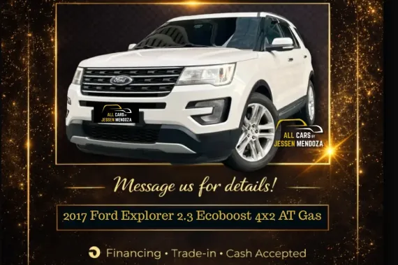 2017 Ford Explorer 2.3 Ecoboost 4x2 AT Gas 🔥𝐉𝐄𝐒𝐒𝐄𝐍 𝐌𝐄𝐍𝐃𝐎𝐙𝐀🙋‍♂️☎️  09279850198