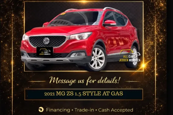 2021 MG ZS 1.5 STYLE AT GAS 🔥𝐉𝐄𝐒𝐒𝐄𝐍 𝐌𝐄𝐍𝐃𝐎𝐙𝐀🙋‍♂️☎️  09279850198