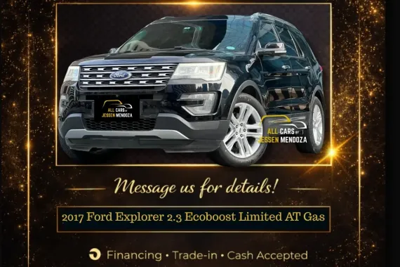 2017 Ford Explorer 2.3 Ecoboost Limited AT Gas 🔥𝐉𝐄𝐒𝐒𝐄𝐍 𝐌𝐄𝐍𝐃𝐎𝐙𝐀🙋‍♂️☎️  0927985019