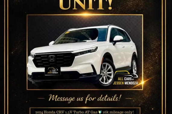 2024 Honda CRV 1.5V Turbo AT Gas 🔥𝐉𝐄𝐒𝐒𝐄𝐍 𝐌𝐄𝐍𝐃𝐎𝐙𝐀🙋‍♂️☎️  09279850198