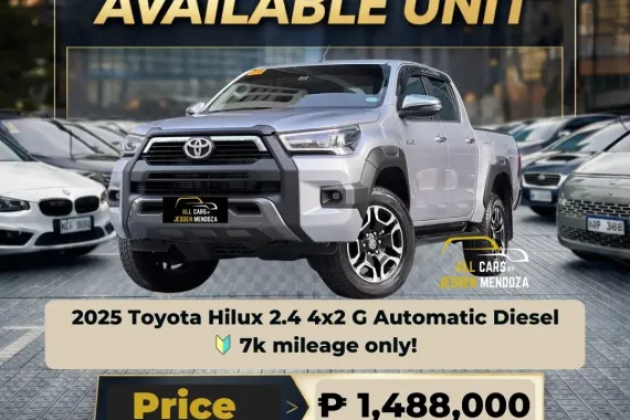 2025 Toyota Hilux 2.4 4x2 G AT 📣252K All in DP 🔥𝐉𝐄𝐒𝐒𝐄𝐍 𝐌𝐄𝐍𝐃𝐎𝐙𝐀🙋‍♂️☎️  09279850198