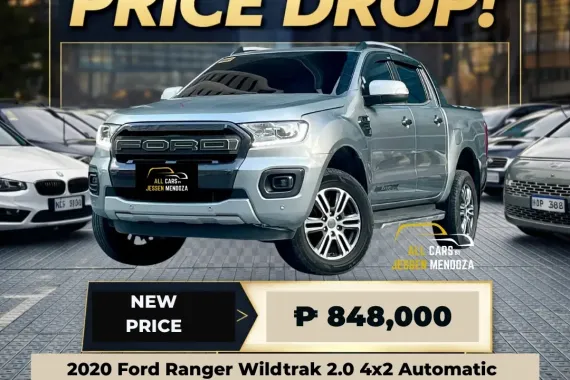 2020 Ford Ranger Wildtrak 2.0 4x2 AT Dsl 📣187K DP 🔥𝐉𝐄𝐒𝐒𝐄𝐍 𝐌𝐄𝐍𝐃𝐎𝐙𝐀🙋‍♂️☎️  09279850198