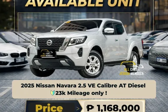 2025 Nissan Navara 2.5 VE Calibre AT Dsl 📣 69K DP 🔥𝐉𝐄𝐒𝐒𝐄𝐍 𝐌𝐄𝐍𝐃𝐎𝐙𝐀🙋‍♂️☎️  09279850198