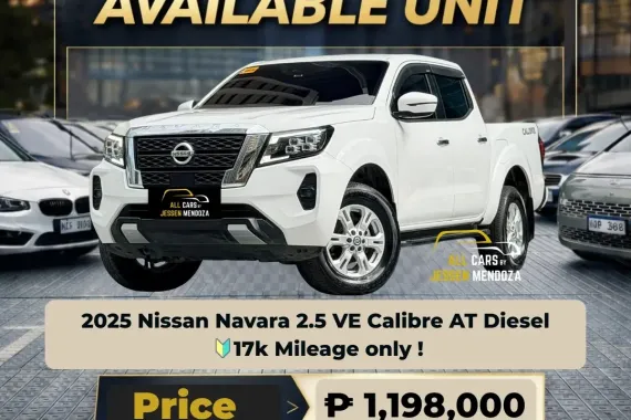 2025 Nissan Navara 2.5 VE Calibre AT📣 99K All in DP🔥𝐉𝐄𝐒𝐒𝐄𝐍 𝐌𝐄𝐍𝐃𝐎𝐙𝐀🙋‍♂️☎️ 09279850198