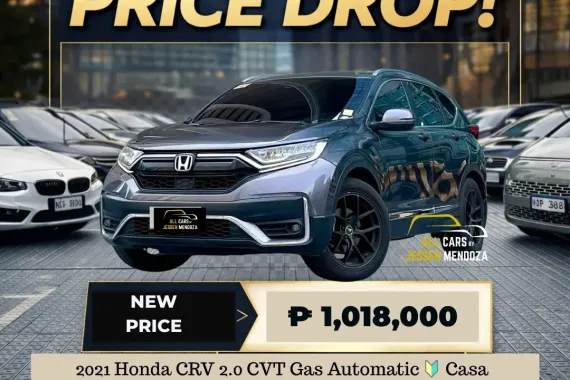 2021 Honda CRV 2.0 CVT Gas Automatic 🔥𝐉𝐄𝐒𝐒𝐄𝐍 𝐌𝐄𝐍𝐃𝐎𝐙𝐀🙋‍♂️☎️  09279850198