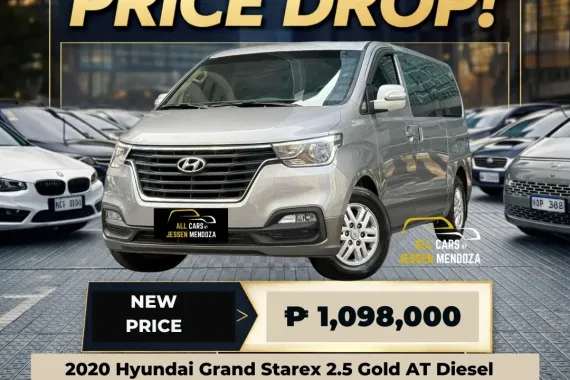 2020 Hyundai Grand Starex 2.5 Gold AT Dsl 📣 79K DP🔥𝐉𝐄𝐒𝐒𝐄𝐍 𝐌𝐄𝐍𝐃𝐎𝐙𝐀🙋‍♂️☎️ 09279850198