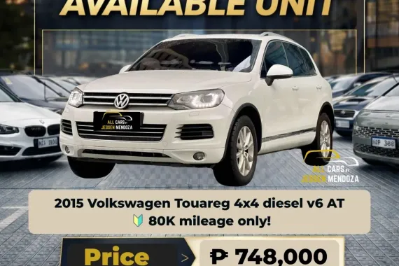 2015 Volkswagen Touareg 4x4 Dsl V6 AT 📣269k DP 🔥𝐉𝐄𝐒𝐒𝐄𝐍 𝐌𝐄𝐍𝐃𝐎𝐙𝐀🙋‍♂️☎️  09279850198
