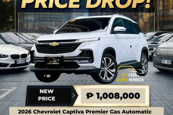 2026 Chevrolet Captiva Premier 1.5 Gas 📣198K DP 🔥𝐉𝐄𝐒𝐒𝐄𝐍 𝐌𝐄𝐍𝐃𝐎𝐙𝐀 🙋‍♂️☎️ 09279850198