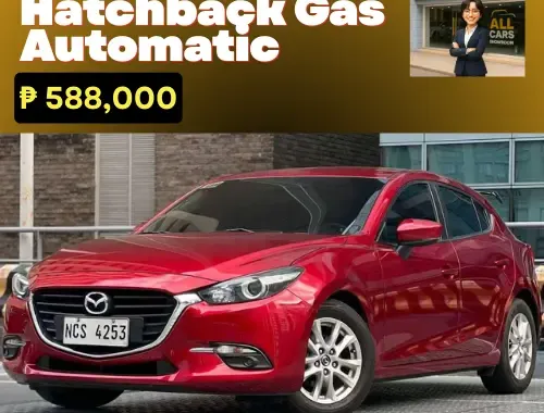 🚨2019 Mazda 3 1.5 Hatchback Gas AT 49K ALL-IN DP ONLY | CALL/PM ANGEL CASTILLO NOW! 📩📲09186763396