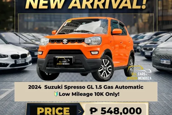 2024  Suzuki Spresso GL 1.5 Gas AT Low Mileage 📣47K DP 🔥 𝐉𝐄𝐒𝐒𝐄𝐍 𝐌𝐄𝐍𝐃𝐎𝐙𝐀 ☎️09279850198