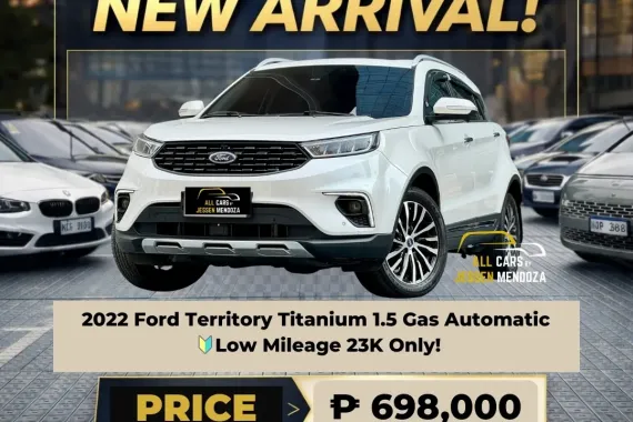 2022 Ford Territory Titanium 1.5 Gas AT 📣166K DP  𝐉𝐄𝐒𝐒𝐄𝐍 𝐌𝐄𝐍𝐃𝐎𝐙𝐀 ☎️09279850198