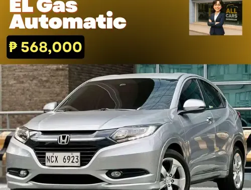 🚨FRESH! 2016 Honda HRV EL Gas AT 56K ALL-IN DP! | CALL/PM ANGEL CASTILLO NOW! 📩📲 09186763396