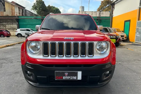 ✅Jeep Renegade 2017 1.3 Limited 4x4 Automatic
