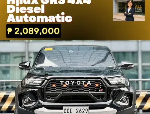 🚨2024 Toyota Hilux GRS 4x4 Diesel AT Like New 18K ODO| CALL/PM ANGEL CASTILLO NOW! 📩📲 09186763396