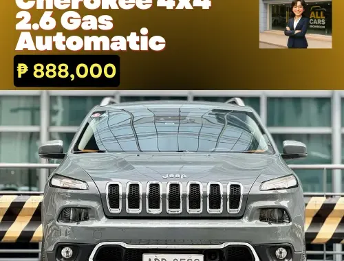 🚨2015 Jeep Cherokee 4x4 2.6 Gas AT 38K ODO ONLY! | CALL/PM ANGEL CASTILLO NOW! 📩📲 09186763396